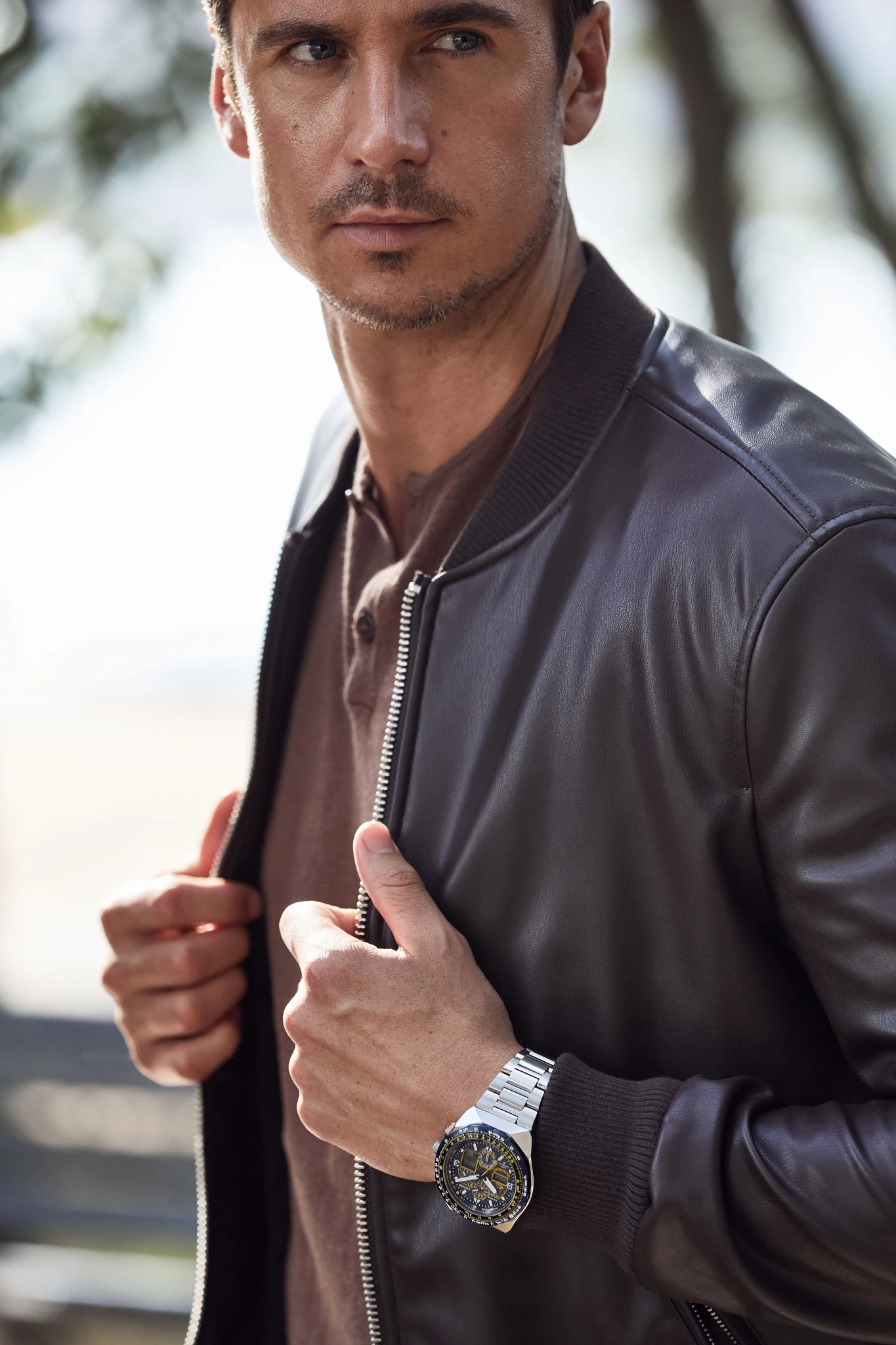 Promaster Skyhawk A-T Blue Dial Stainless Steel Bracelet